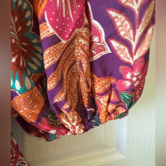 NWT BALTIC BORN Purple Floral “Newark” Mini Dress - Picture 13 of 14